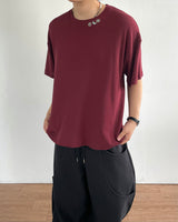 Weather Crop Waffle Short Sleeve Tee
