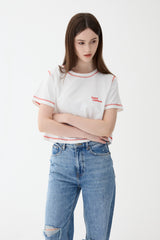 WM_オレンジステッチTシャツ
