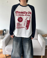 コレクションラグランニットTシャツ