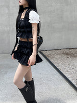 Luna Frill Smoke Silky Sleeveless (3 colors)