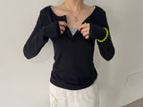 Lace Cami Top (Tumble, Bio-Washed) 3sizes - Powder blue