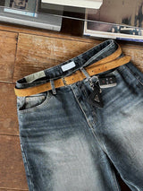 ASCLO 30 Suede Volume Belt (4color)