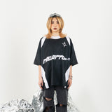 HIERARCHY STUDIOS New Error - ブラックニューエラーワイドオーバーサイズジャージ