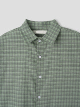 No.1248 S check over half SHIRT (3color)