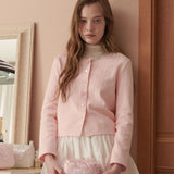 Twist Cardigan - ROMANTIC PINK