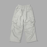 Bake Wide Cargo Pocket Nylon Pants
