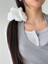 feather scrunch (2color)