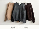 Fuzz Pokdak Dotom Round Knit