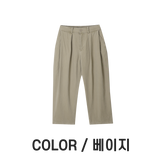 Comfort Two-Tuck Wide Chino Pants 2COLOR