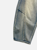 Ete Diagonal Curve Denim Pants 2C