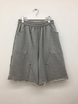 リベットバミューダスウェットショーツ(3color)