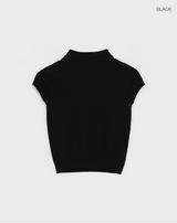 [MADE] Shopping Nagrang Half-neck Short-sleeved Knit