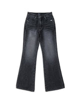 Metal Triclipse Regular Fit Bootcut Denim Pants Gray