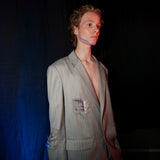 Suffering-Character purple Blazer