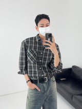SP Check Standard Cotton Shirt (3C)