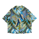 EXOTIC FLOWER SHORT SLEEVE PAJAMA _SYS5BL51BU