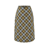 Country Check Mid Skirt