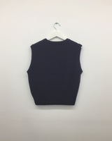 Multiple Crewneck Vest (3color)