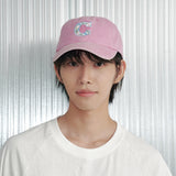 Flower C Washing Ball Cap (Pink)