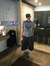 ラペルウエスタンリンガー半袖Tシャツ 3C