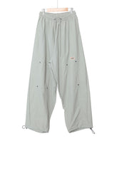 eyelet string nylon pants