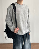ステッチ クロップ ニット