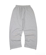 レタリングビッグロゴバルーンスウェットパンツ - Gray