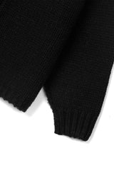 Balloon cardigan_black