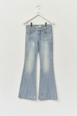 (W) Sen Low-rise Bootscut Denim