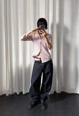 ダートカーブデニムパンツ