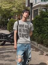 インプリスラブレタリング半袖Tシャツ