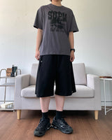 サイドスナップバミューダスウェットパンツ 3C