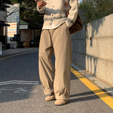 LMN Delt Underpintuck Wide Pants (5 colors)