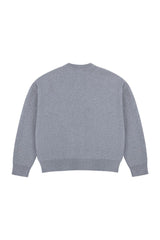 Wool Button Knit Cardigan
