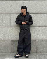 Beg Non-Fade Dart Denim Pants