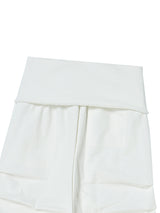 TUCK PANTS WHITE