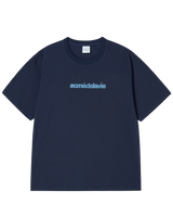 25FW CONNECT GRASS SHORT SLEEVE T-SHIRT DARK NAVY