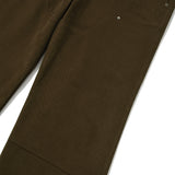 Western boots cut work pants / Khaki
