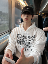 cosyharu trimming hood t-shirt
