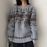 Rafi Brush Snowflake Nordic Knit