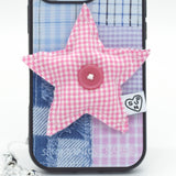 SUN CASE STAR PATCH PINK