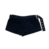 Eyelet low skirt pants