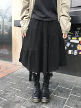 Motion Flow Cut Skirt (2c)