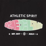 25SS サークルフレームロゴクロップショートスリーブTシャツ ブラック