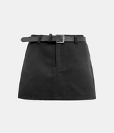 Maven Belted Mini Skirt