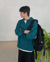 Naru Gofcore Windbreaker(Light Blue)