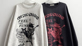 ギターキャットスウェットシャツ [Fleece]