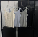 Layered lace sleeveless(4color)
