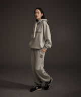 W HAAND LOGO GRAPHIC HOODIE GREY