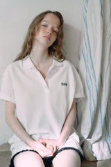 T/TロゴTAN pk Tシャツ(white)